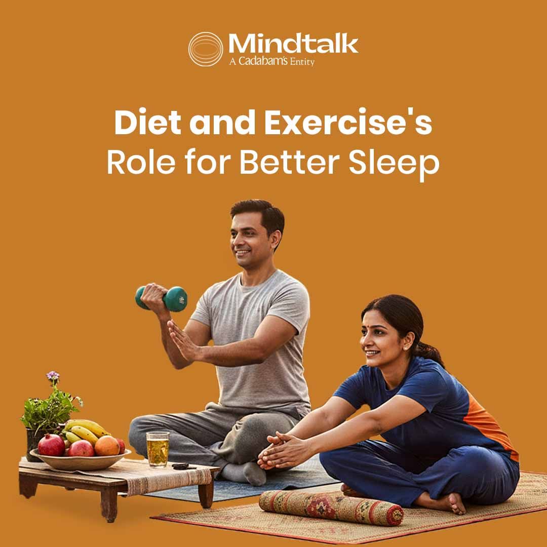 The Role of Diet and Exercise in Better Sleep